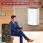 Máy hút ẩm 25L/ngày lọc không khí HEPA 50m2 kết nối Wifi Fujihome Nhập Khẩu máy nén Block cho phòng ngủ công nghiệp