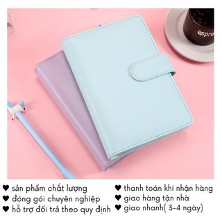 Sổ Tiết Kiệm Đựng Tiền Chi Tiêu Kèm Túi Zip Và Nhãn Dán A6 Timo VPBL24