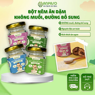 Bột Nêm Không Muối Ăn Dặm Anpaso 60gr Cho Bé 6M+ babyhomevietnam