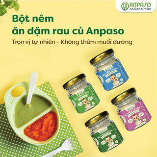 Bột Nêm Không Muối Ăn Dặm Anpaso 60gr Cho Bé 6M+ babyhomevietnam