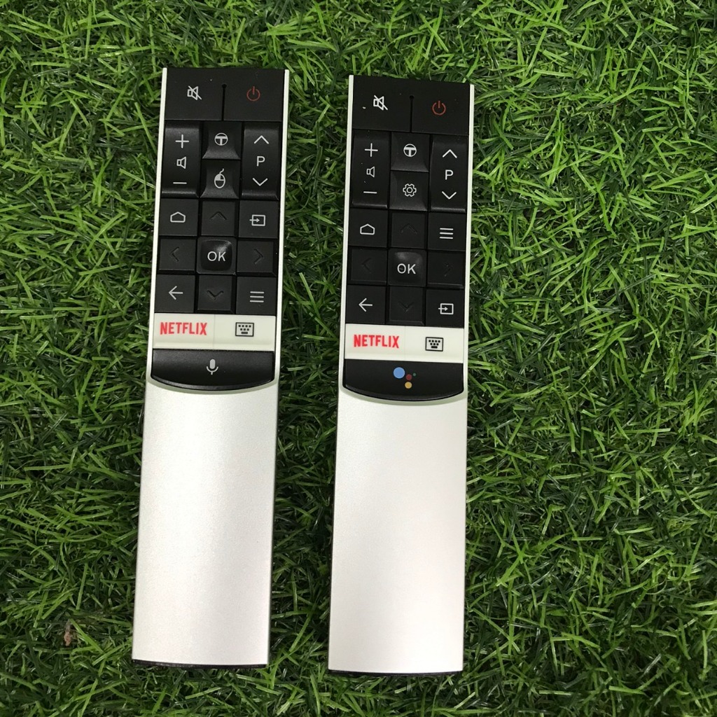 Điều khiển tivi TCL có giọng nói vỏ nhôm hàng Chính hãng theo TV - Tặng kèm pin [Được chọn mẫu]