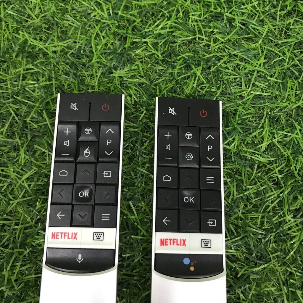 Điều khiển tivi TCL có giọng nói vỏ nhôm hàng Chính hãng theo TV - Tặng kèm pin [Được chọn mẫu]