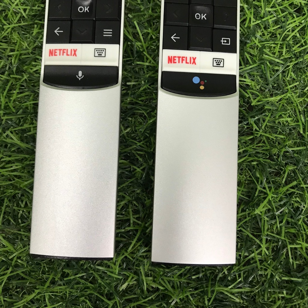 Điều khiển tivi TCL có giọng nói vỏ nhôm hàng Chính hãng theo TV - Tặng kèm pin [Được chọn mẫu]