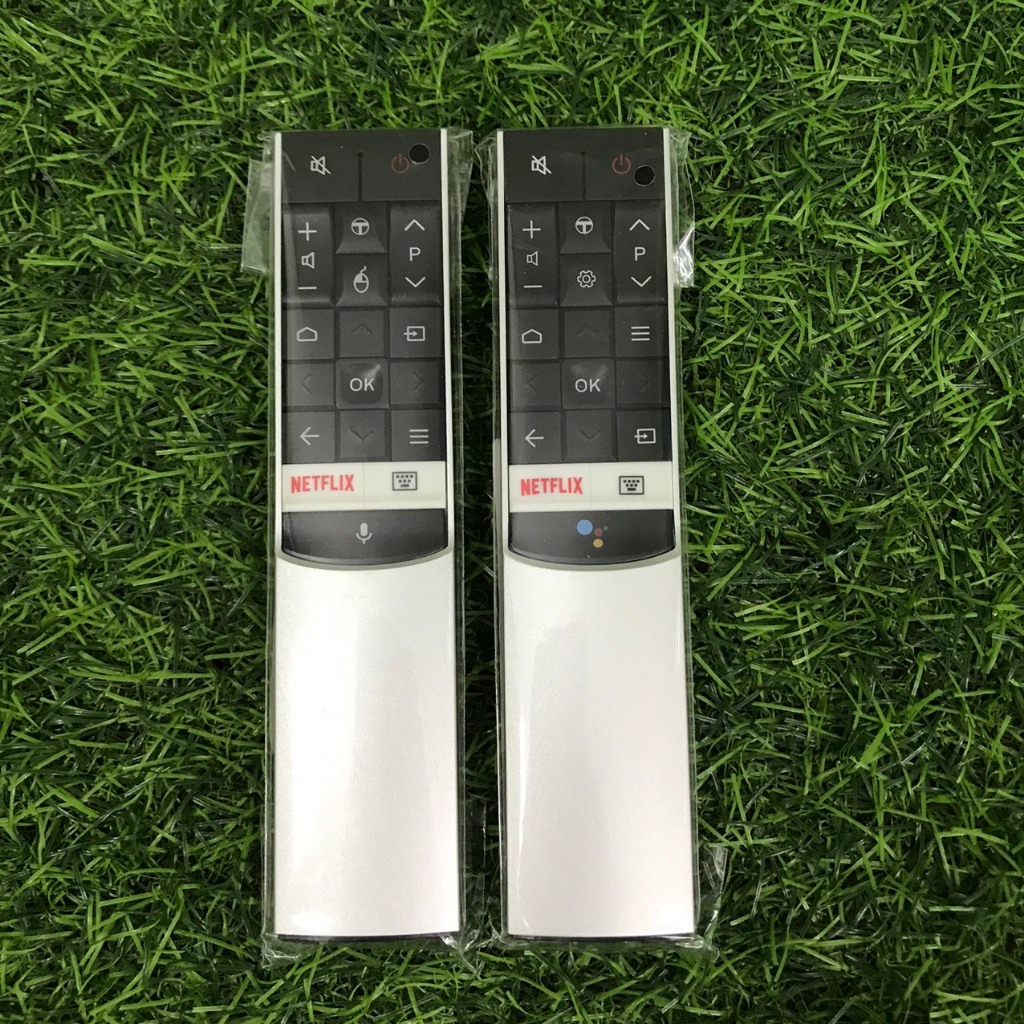 Điều khiển tivi TCL có giọng nói vỏ nhôm hàng Chính hãng theo TV - Tặng kèm pin [Được chọn mẫu]
