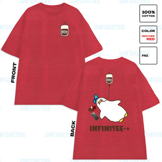 Áo thun INFINITEE Fni24043, Thun 100% Cotton - form rộng Unisex.