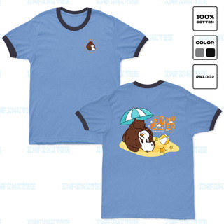 Áo thun INFINITEE Fni24044, Thun 100% Cotton - form rộng Unisex.