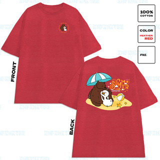Áo thun INFINITEE Fni24044, Thun 100% Cotton - form rộng Unisex.