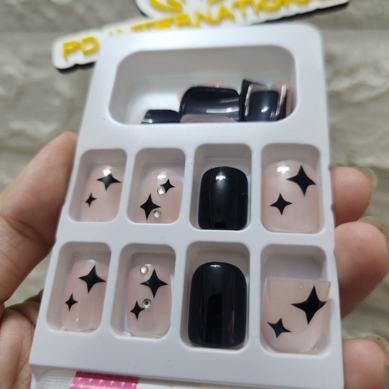 Set 24 móng tay giả, có keo xinh xắn (mẫu 7)