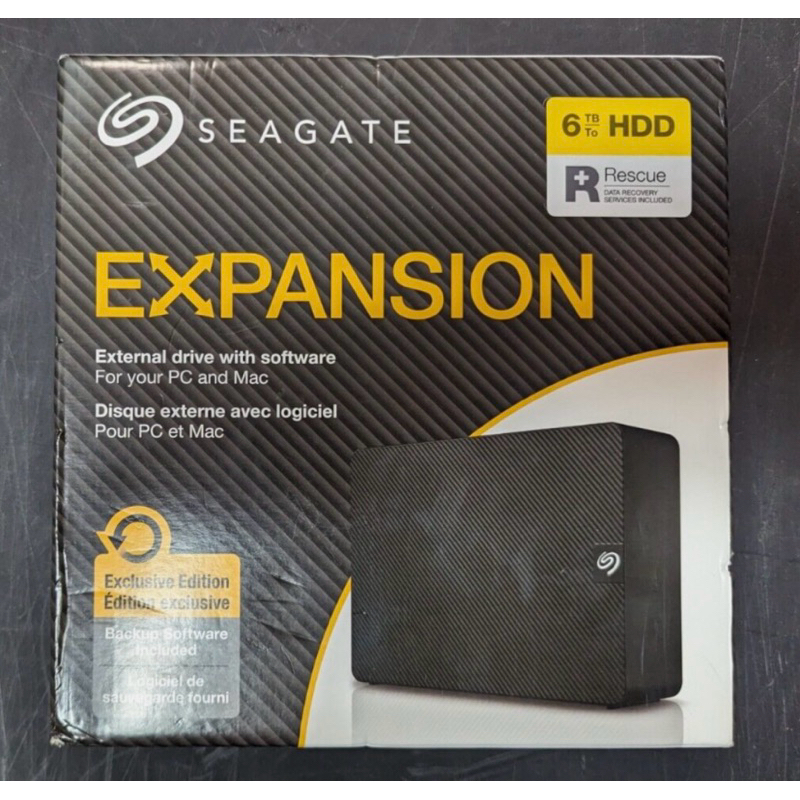 Disque dur externe 3.5 Seagate Expansion 6 To - 017 - Accessoires informatique