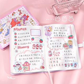 Sổ Xinh A5 Ghi Chép Viết Tay Nhật Ký Hoạ Tiết Cute Bìa Mềm Timo VPS35