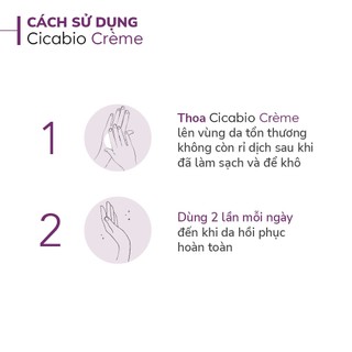 Kem phục hồi da tổn thương Bioderma Cicabio Creme+ 40ml (mẫu mới)