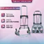 Xe kéo hàng leo cầu thang 6 bánh nhập khẩu Nhật Bản Fujihome 120kg, xe đẩy leo cầu thang gấp gọn Stair Climbing Trolley