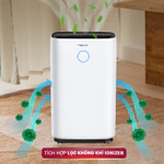 Máy hút ẩm 25L/ngày lọc không khí HEPA 50m2 kết nối Wifi Fujihome Nhập Khẩu máy nén Block cho phòng ngủ công nghiệp — ảnh 2