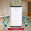 Máy hút ẩm 25L/ngày lọc không khí HEPA 50m2 kết nối Wifi Fujihome Nhập Khẩu máy nén Block cho phòng ngủ công nghiệp