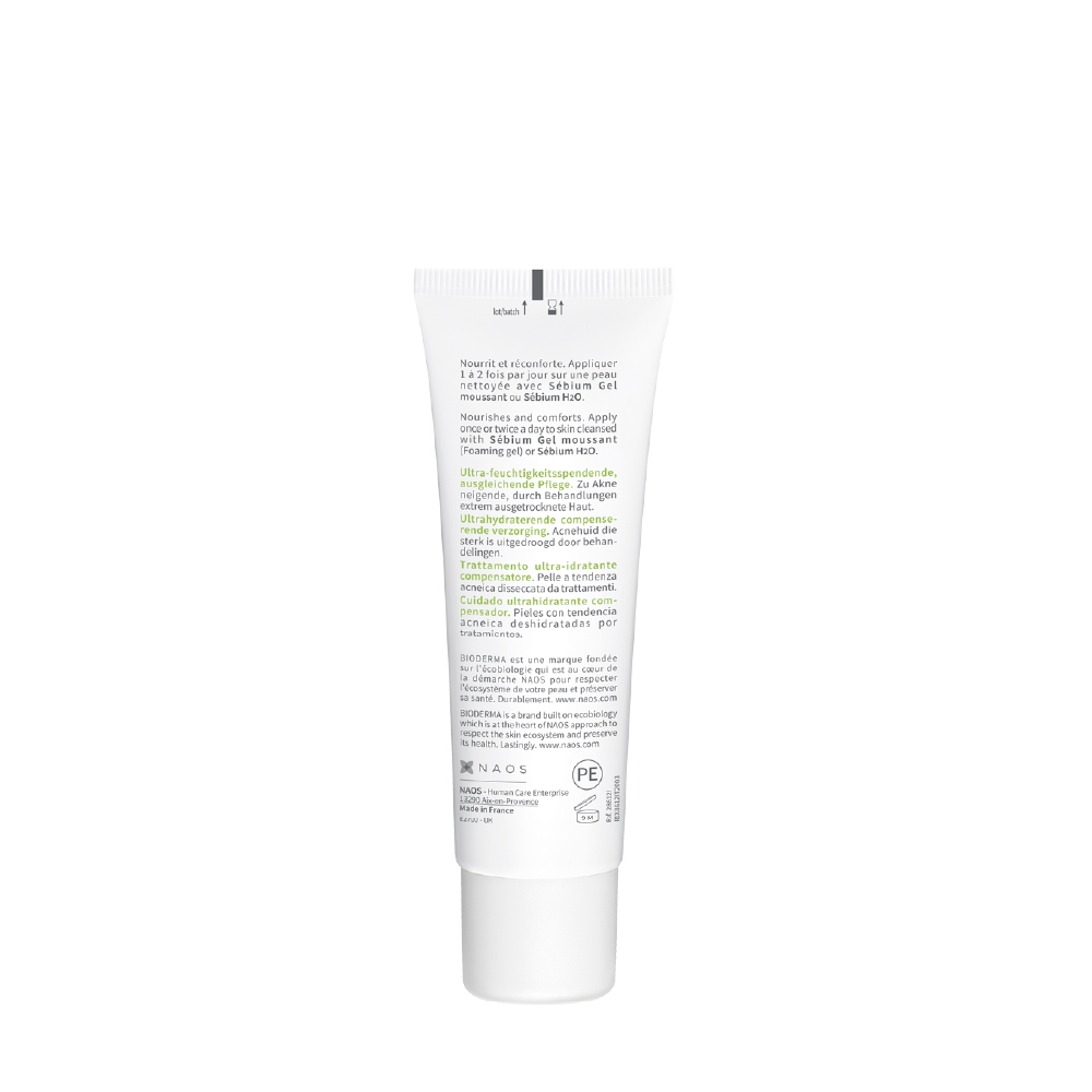 Ảnh Kem dưỡng ẩm cho da mụn nặng Bioderma Sébium Hydra 40ml 2