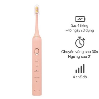 Bàn chải điện Halio Sonic SmartClean Electric Toothbrush - Bảo hành chính hãng 24 tháng