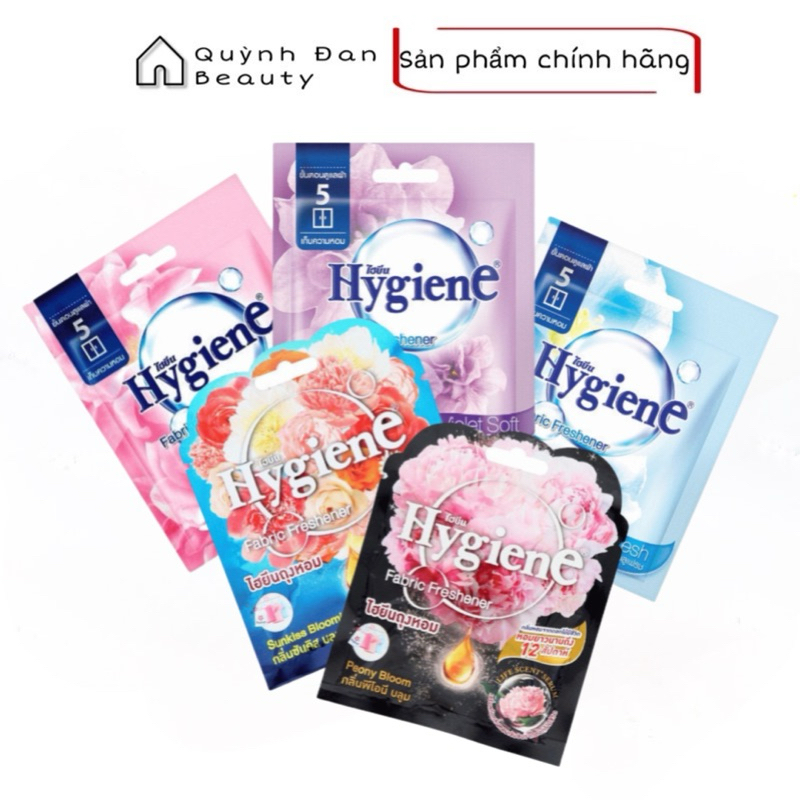 Túi Thơm Hygiene, túi thơm để tủ quần áo, túi thơm phòng 8g
