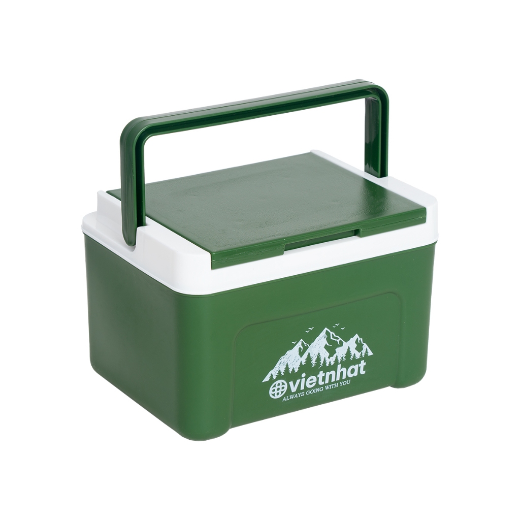 Phích mini 2.3L, Phích đá giữ nhiệt mùa hè tiện dụng, Phích vuông thái Việt Nhật 3932, Phích đá giữ nhiệt đến 8h