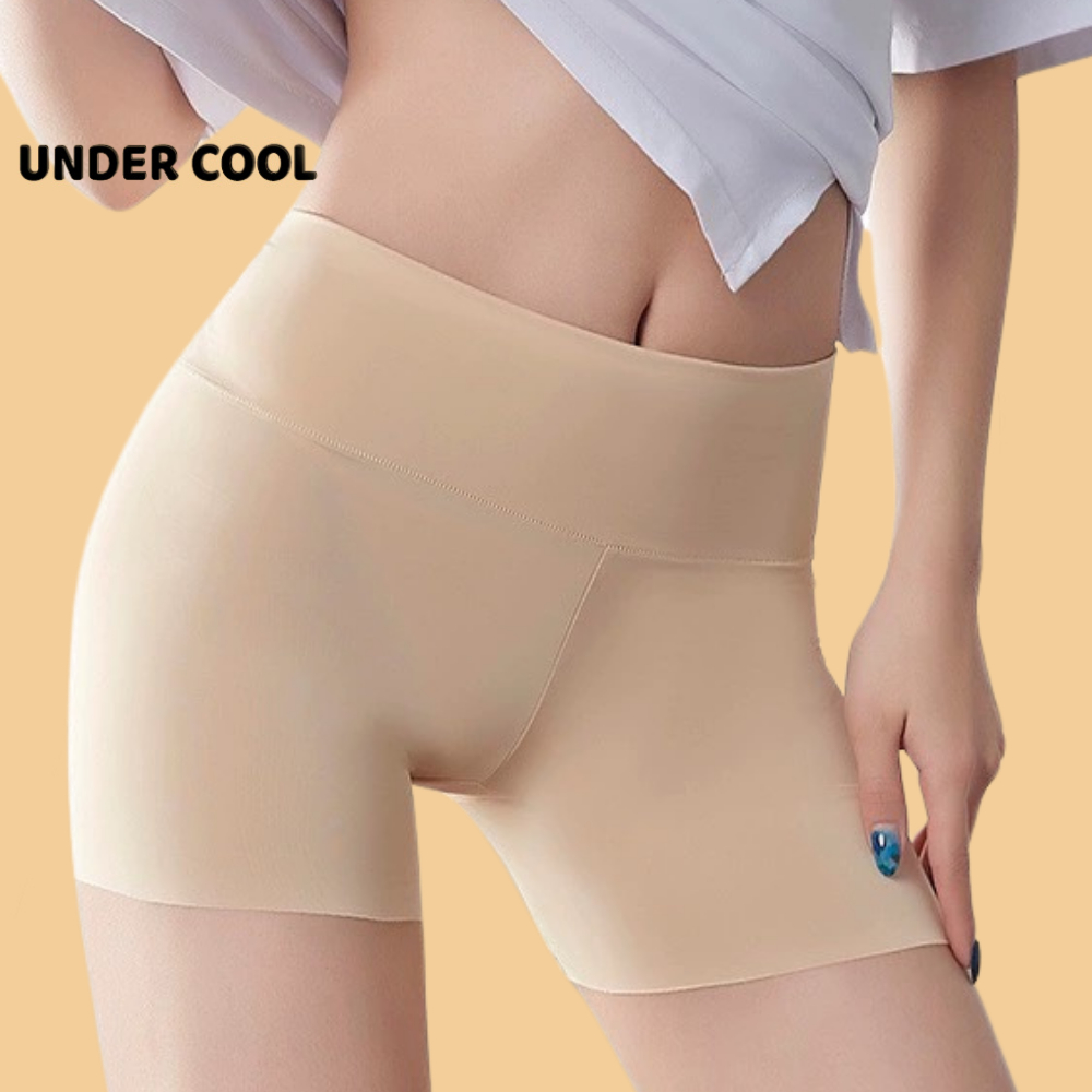Quần Mặc Váy Đúc Su Cạp Cao UNDERCOOL Tôn dáng Trơn -Thoáng Mát QLD07