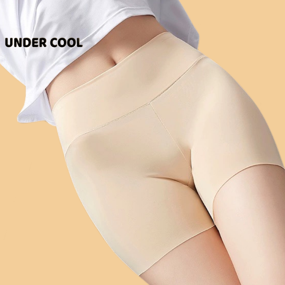 Quần Mặc Váy Đúc Su Cạp Cao UNDERCOOL Tôn dáng Trơn -Thoáng Mát QLD07