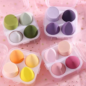 Bông Mút Trang Điểm Kèm Hộp Dễ Thương, Chất Liệu An Toàn Cực Dày Đầm Tay