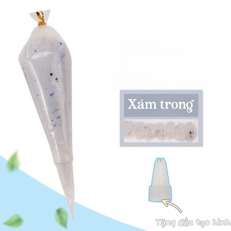 KEO TÚI TRONG KIM TUYẾN LẤP LÁNH ÁNH KIM SA 50G