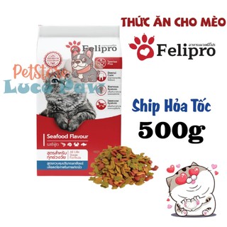 Thức ăn hạt Felipro [ 8kg ] Hải sản,Cá Ngừ Gold giàu dinh dưỡng dành cho Mèo mọi lứa tuổi, Thái Lan_