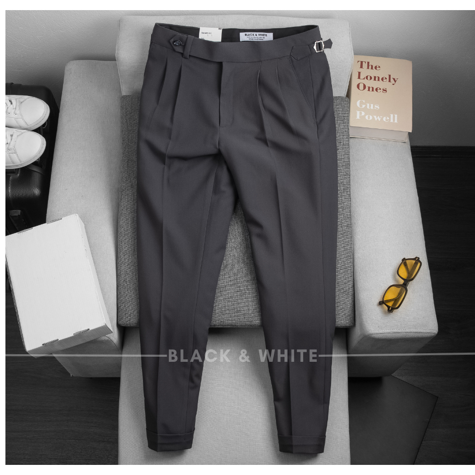 Sidetab Basic Chì Đậm Cạp Cao, Black & White