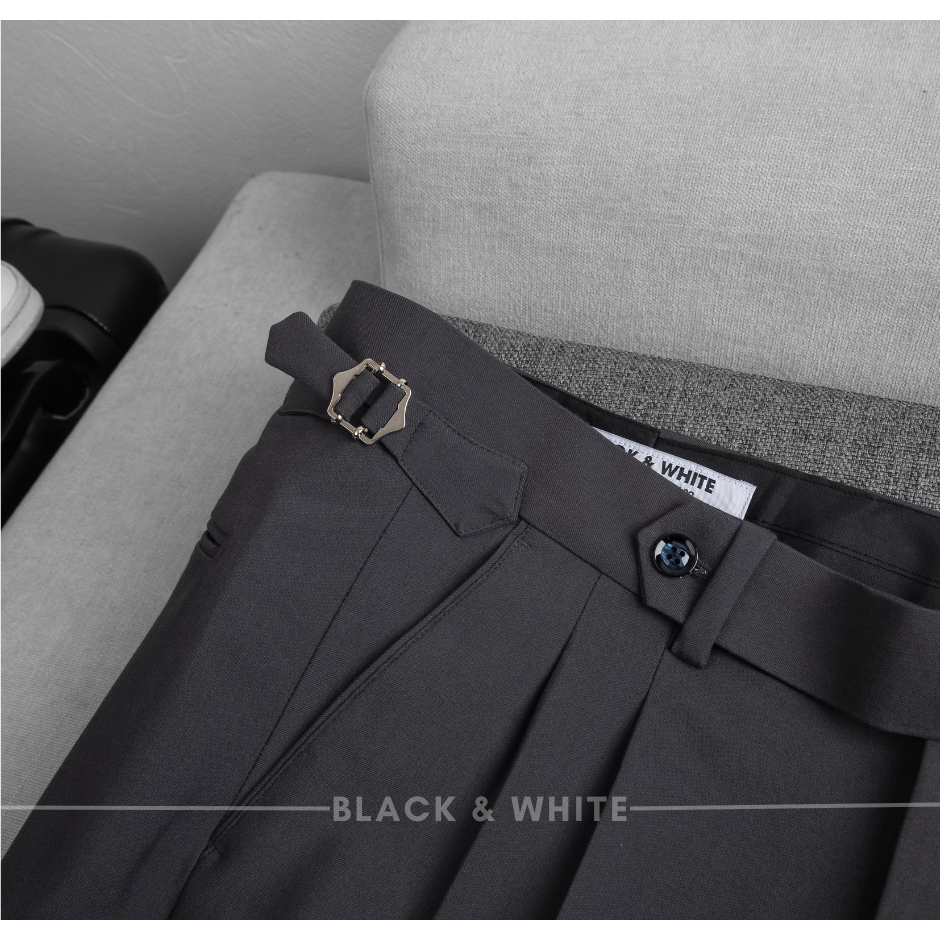 Sidetab Basic Chì Đậm Cạp Cao, Black & White