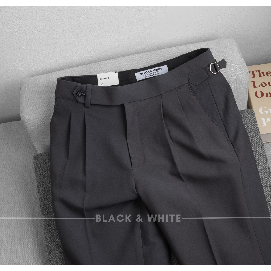 Sidetab Basic Chì Đậm Cạp Cao, Black & White