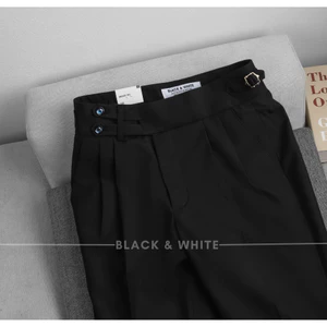 Sidetab Cạp Cao 2 Khuy , Độc Quyền nhà Black & White
