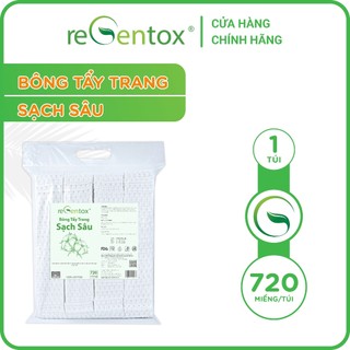[COMBO SIÊU HỜI] Combo 2 Túi Bông Tẩy Trang MỀM MỊN & SẠCH SÂU reGentox Túi Lớn Tiết Kiệm 720 Miếng/Túi
