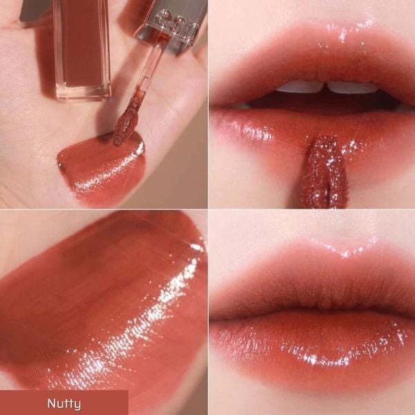 Ảnh Son Tint Bóng Lì Espoir Couture Lip Tint Shine Nutty 8.5gr 2