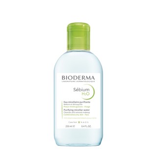 Dung dịch làm sạch và tẩy trang dành cho da hỗn hợp đến da dầu công nghệ Micellar Bioderma Sebium H2O - 250ml