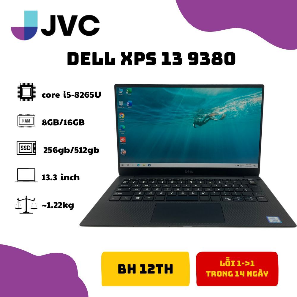 中古良品ノートパソコン DELL XPS 13 9380 Windows11+office 爆速