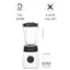 Máy Xay Sinh Tố Đa Năng Sunhouse SHD5114 Công Suất 450W - Lưỡi Dao Inox Sắc Bén Xay Đá - 3 Chức Năng