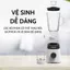 Máy Xay Sinh Tố Đa Năng Sunhouse SHD5114 Công Suất 450W - Lưỡi Dao Inox Sắc Bén Xay Đá - 3 Chức Năng