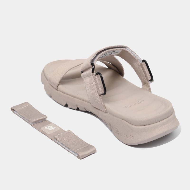Ảnh Giày Sandal Nam Nữ SHONDO F6 Sport Thời Trang Nhẹ Êm Đi Học, Đi Làm Thời Trang Năng Động Màu Nâu F6S9595 3