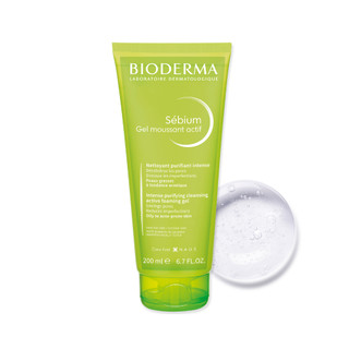 [LIVE] Gel rửa mặt làm sạch sâu và giảm mụn Bioderma Sébium Gel moussant actif  200ml