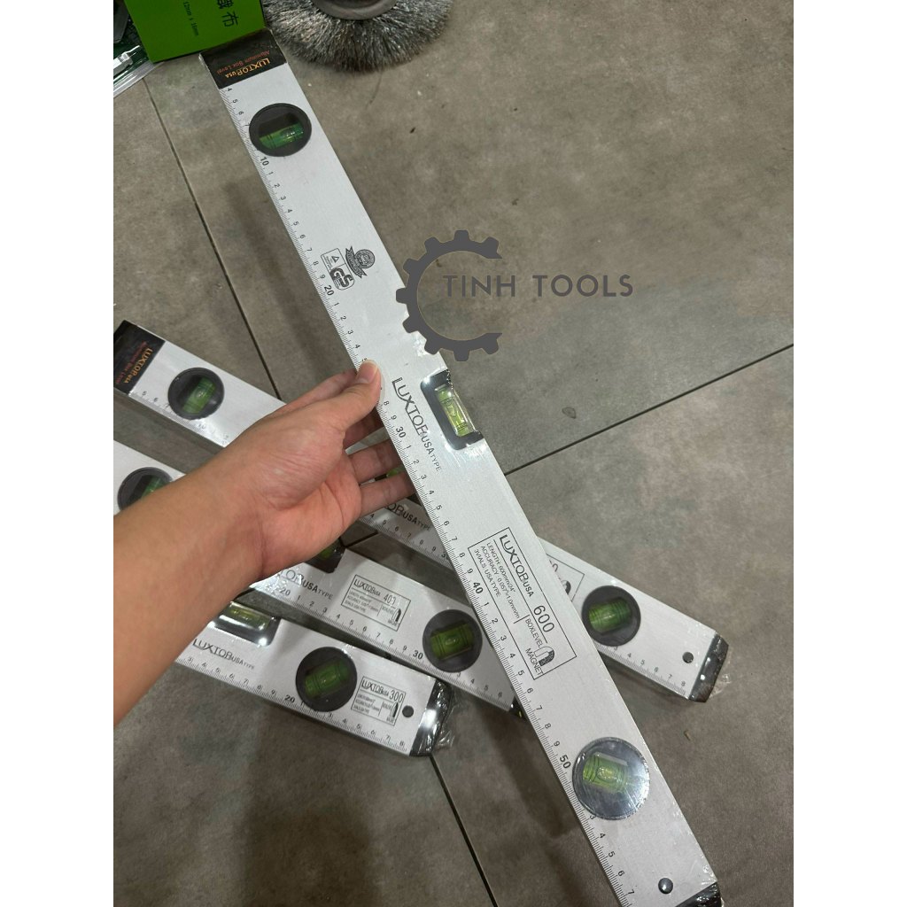 Thước thủy đo cân bằng hiệu LuxTop đủ size 3 tấc, 4 tấc, 5 tấc, 6 tấc (Loại tốt)