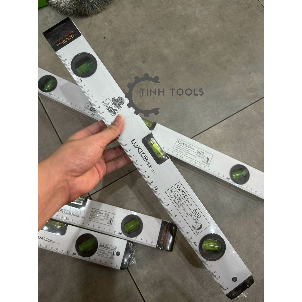 Thước thủy đo cân bằng hiệu LuxTop đủ size 3 tấc, 4 tấc, 5 tấc, 6 tấc (Loại tốt)