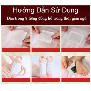 50 Miếng Dán Ngải Cứu Thải Độc Chân
