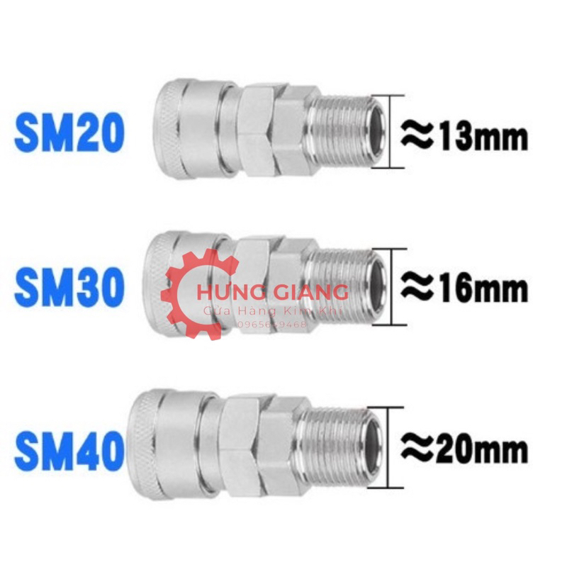 Đầu nối nhanh, Khớp nối nhanh đầu bi dây máy nén khí giá tốt