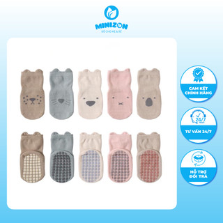 Tất Nemo Họa Tiết Mẫu Mới Về Cổ Ngắn Và Cổ Dài Cho Bé | Minizon Kids