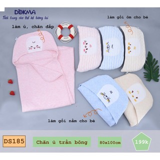 Chăn ủ trần bông 3 in 1 Dokma DS185 xinh xắn cho bé