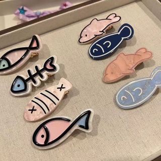 [🔥XƯỞNG SALE SẬP SÀN🔥] Set 2 Kẹp Tóc Hình Cá Heo Nhỏ Nhắn Dễ Thương Cho Nữ K323