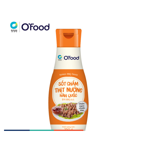 Sốt chấm thịt nướng ofood phong cách Hàn Quốc chai 250 gr