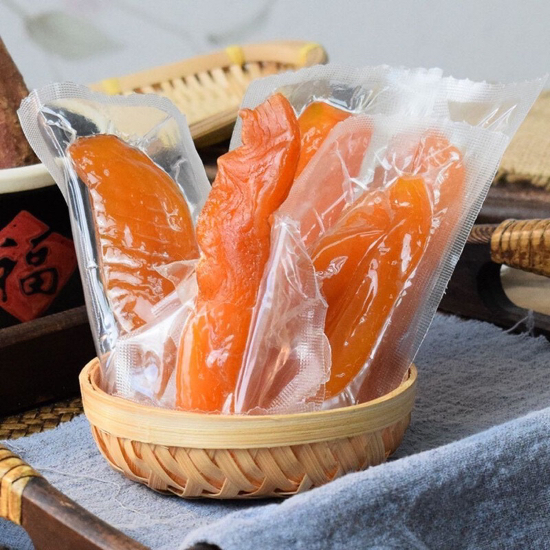 Khoai lang sấy dẻo nguyên chất không đường, hút chân không đảm bảo - Túi 300g/ 500g/ 1kg