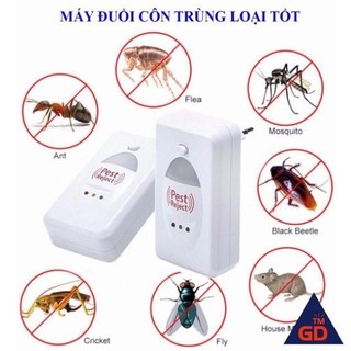 Đèn đuổi côn trùng Pest Reject, Thiết bị thông minh xua đuổi côn trùng  muỗi gián ruồi chuột