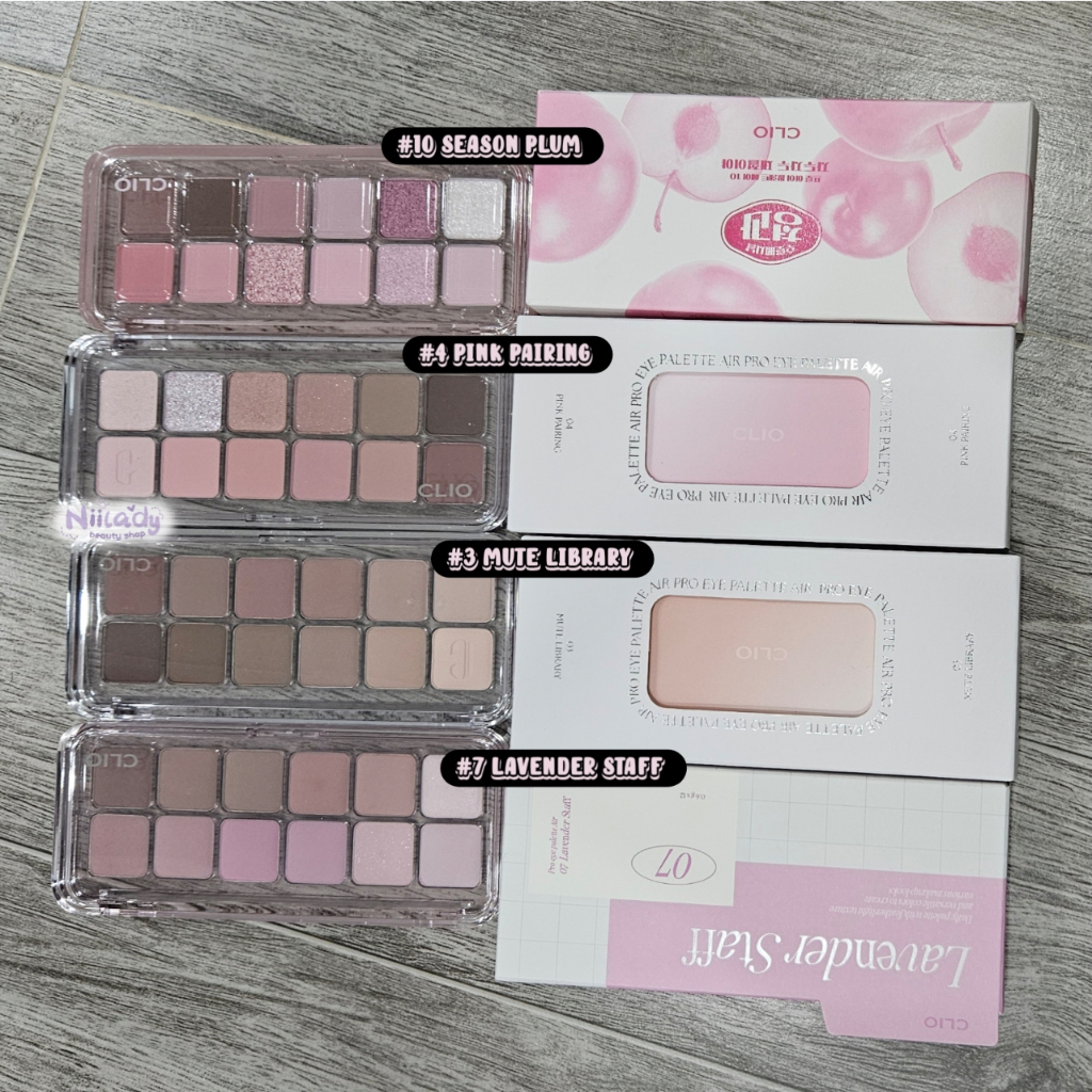 Bảng mắt Clio Pro Eye Palette Air 12 ô | Shopee Việt Nam